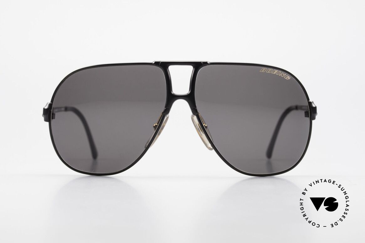 Boeing 5700 Vintage 80er Piloten Brille, The BOEING Collection by Carrera von 1988/1989, Passend für Herren und Damen