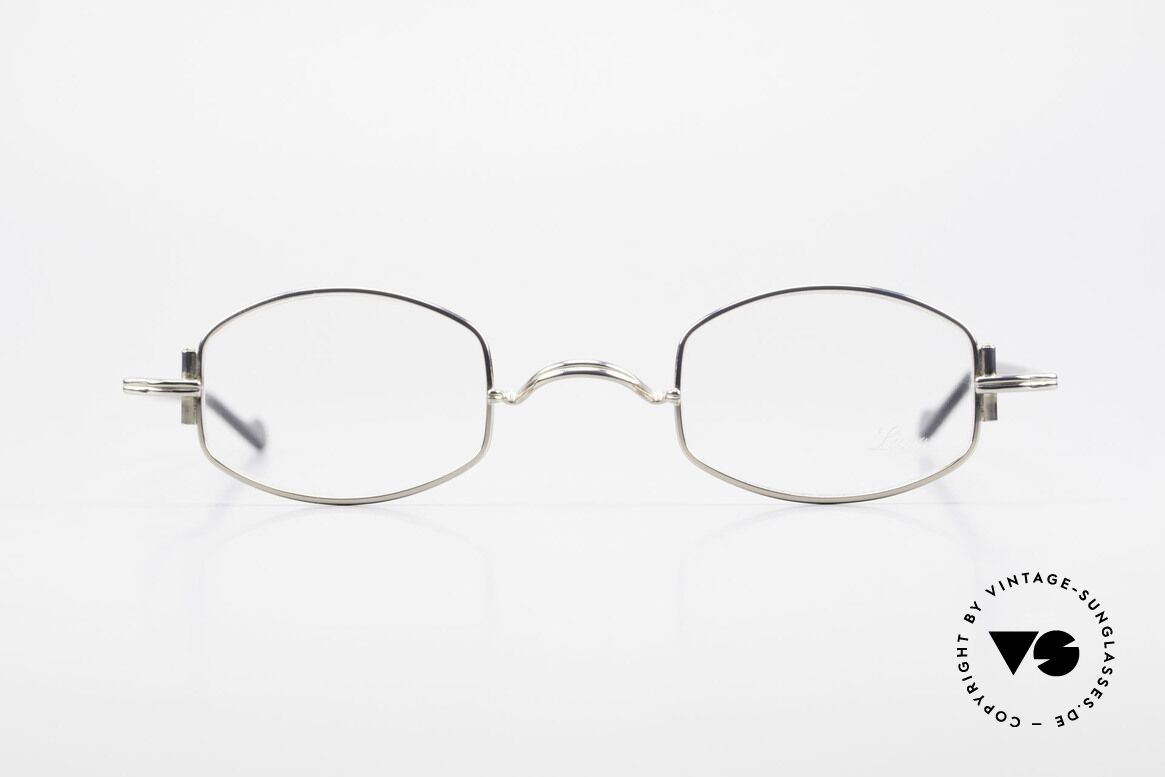 Lunor XA 03 No Retro Lunor Brille Vintage, minimalistische Lunor Brille der Lunor "X"-Baureihe, Passend für Herren und Damen