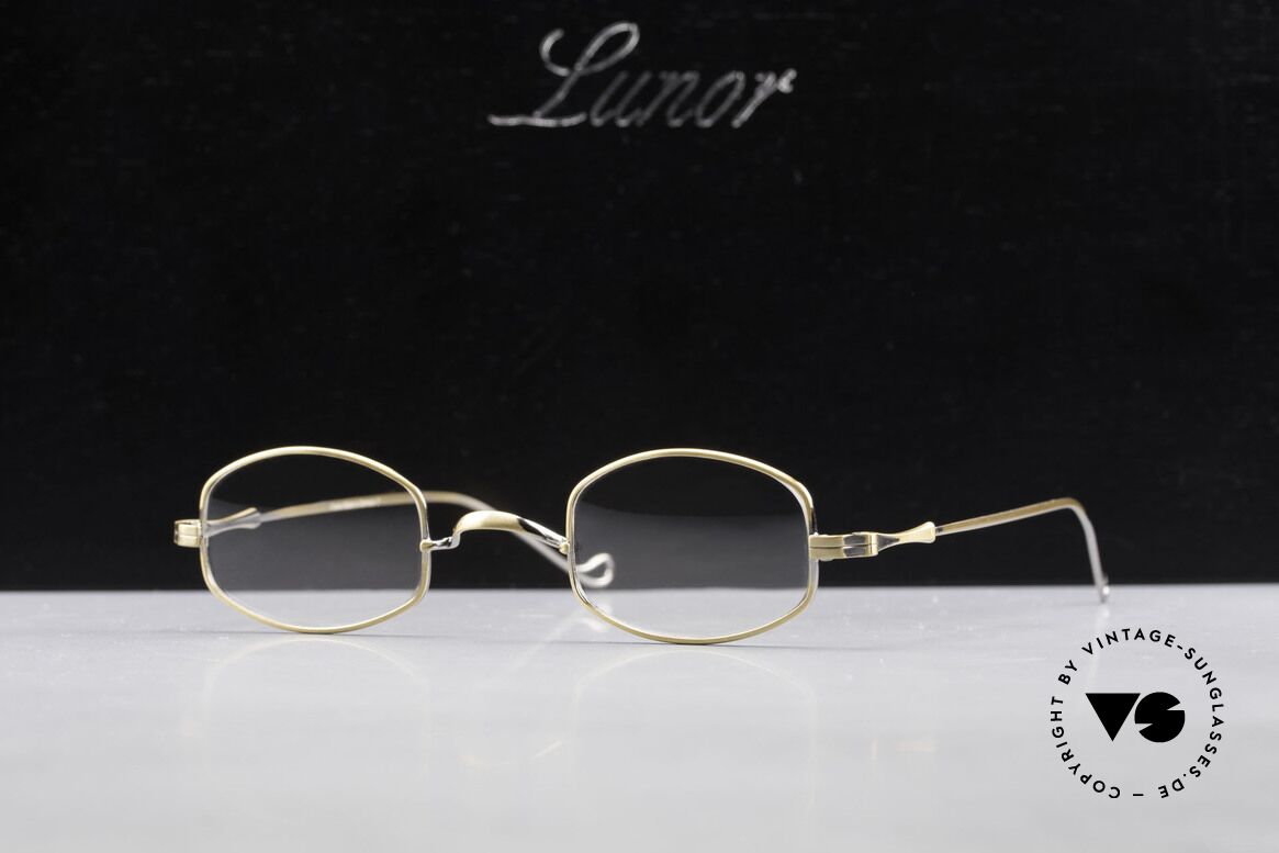 Lunor II 16 Lunor Brille Alter Klassiker, Größe: small, Passend für Herren und Damen