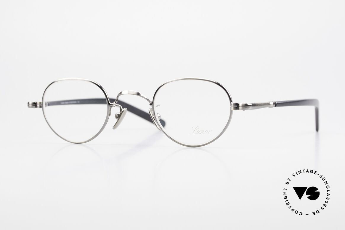 Lunor VA 103 Alte Lunor Brille True Vintage, alte LUNOR Brille aus der 2012er Brillenkollektion, Passend für Herren und Damen