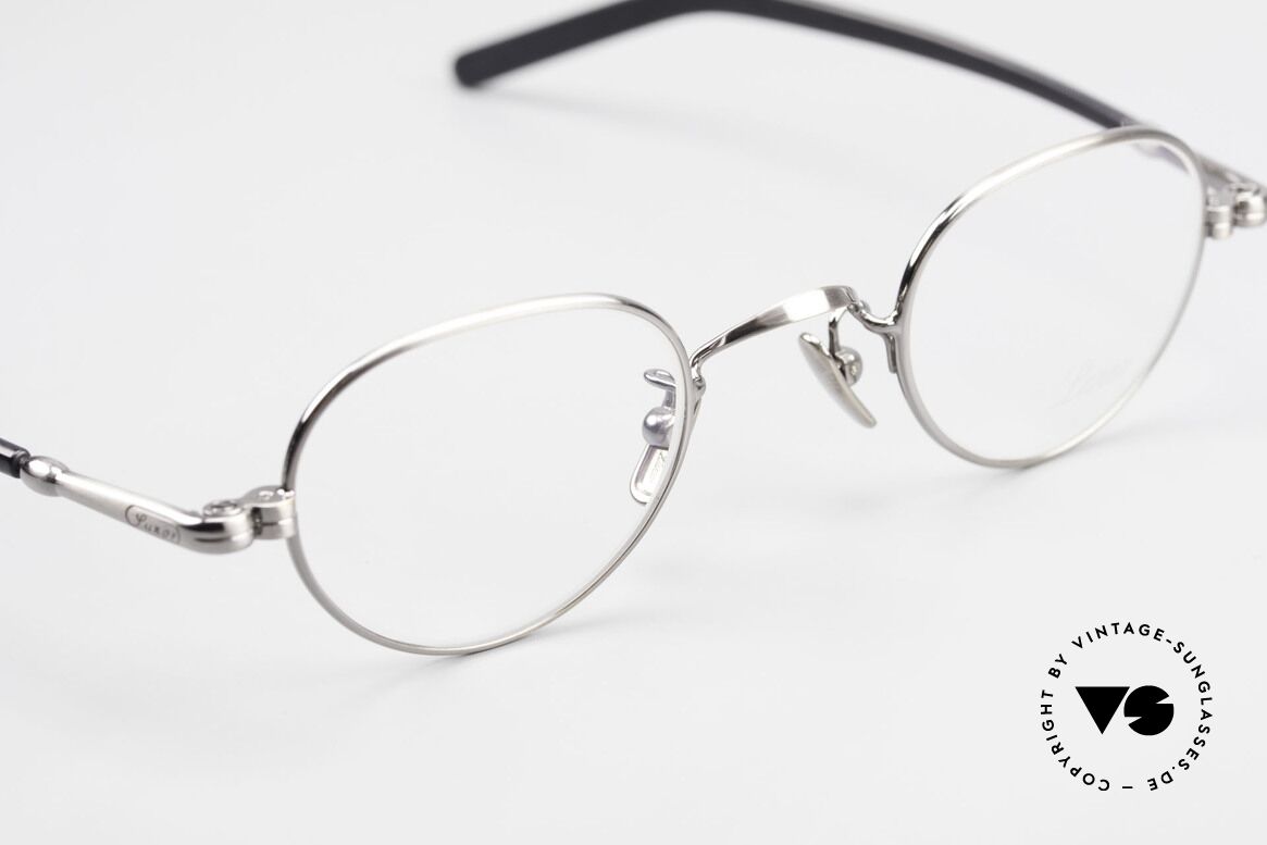 Lunor VA 103 Alte Lunor Brille True Vintage, Nasenpads aus reinem Titan; in SMALL Größe 40/23, Passend für Herren und Damen