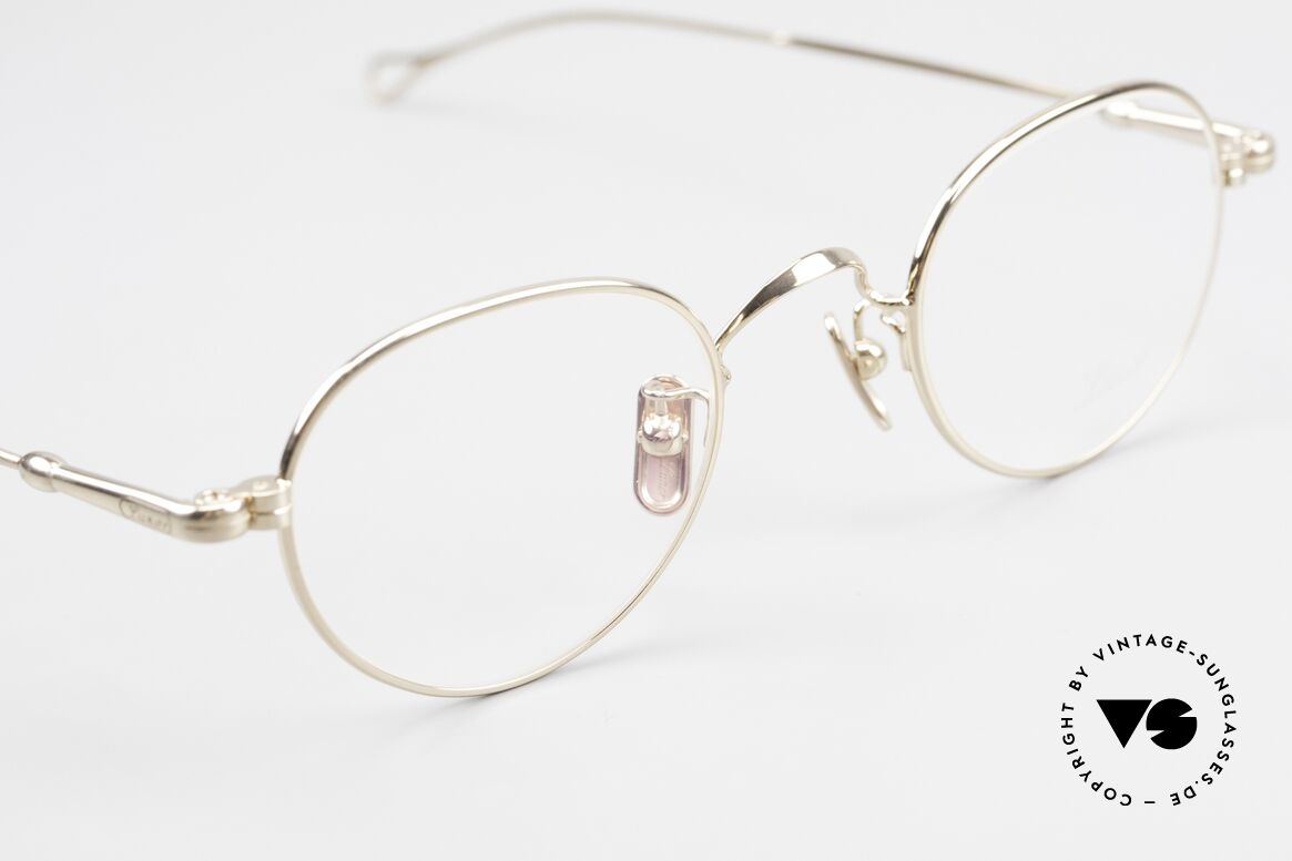 Lunor V 107 Metallbrille Herren Vergoldet, daher jetzt erstmalig in unserem vintage Sortiment, Passend für Herren