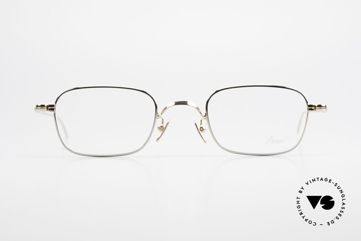 Lunor V 109 Alte Lunor Herrenbrille Metall, LUNOR = ehrliches Handwerk mit Liebe zum Detail, Passend für Herren