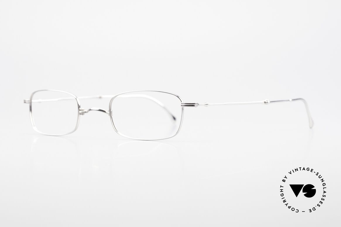 Lunor XXV Folding 01 Faltbare Lunor Brille Unisex, Lunor ist bekannt für den W-Steg & schlichte Formen, Passend für Herren und Damen