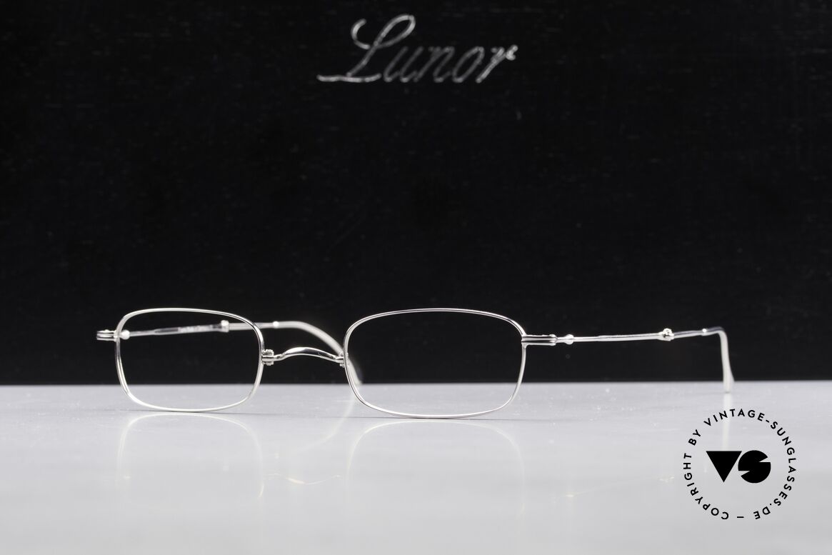 Lunor XXV Folding 01 Faltbare Lunor Brille Unisex, Größe: small, Passend für Herren und Damen