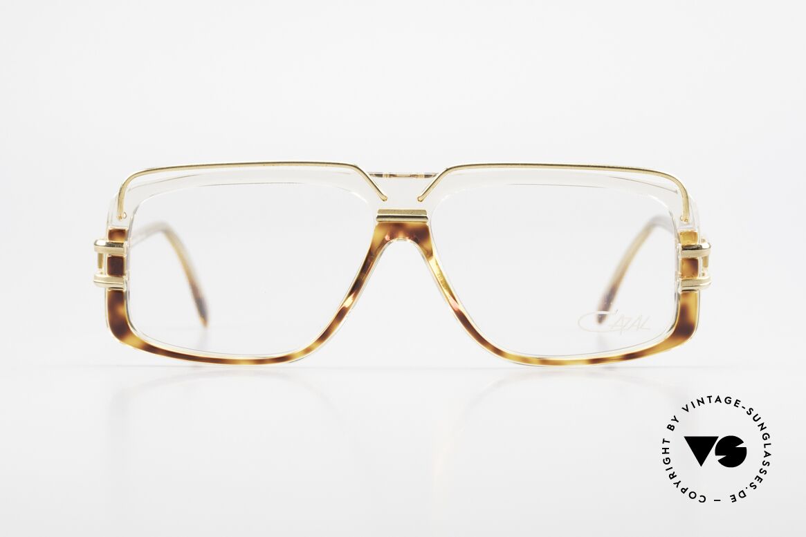 Cazal 640 90er Hip Hop Vintage Brille, Run DMC Vintage Hip Hop Szene-Brille von 1989/1990, Passend für Herren