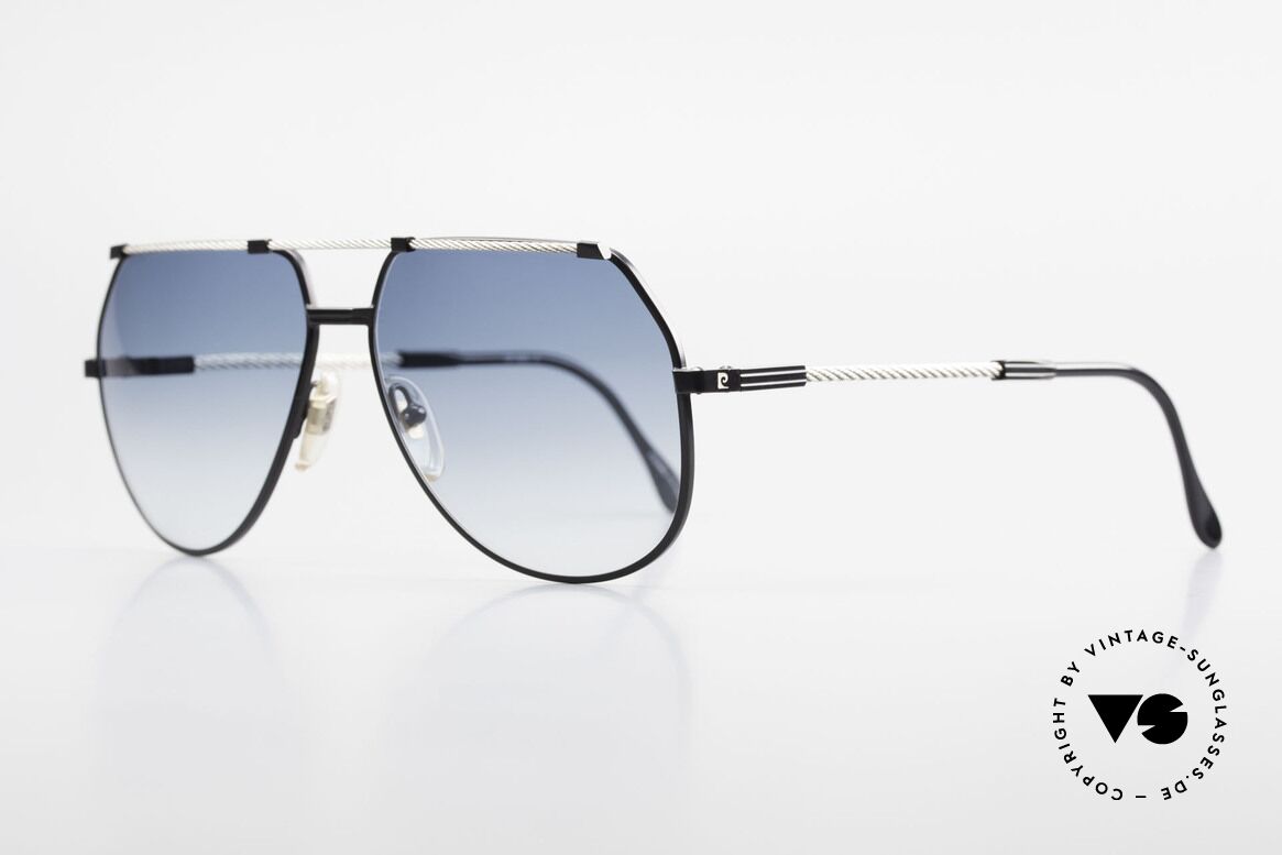 Pierre Cardin CP805 Alte 80er Segler Brille Vintage, Bügel & Brücke sind gedreht wie ein Segeltau, Passend für Herren