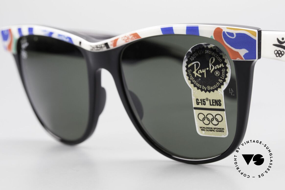 Ray Ban Wayfarer II Olympia Brille 1992 Barcelona, Größe: large, Passend für Herren und Damen