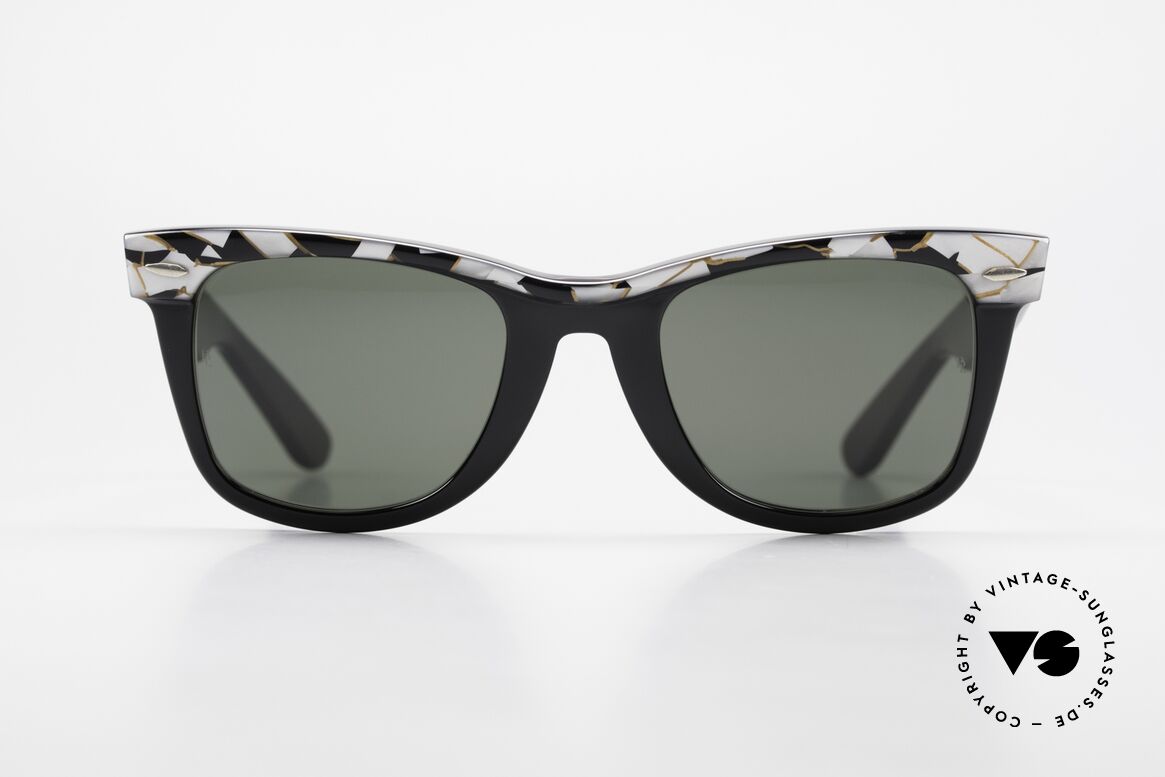 Ray Ban Wayfarer I Original Mosaic Wayfarer 80er, WAYFARER = der Ray Ban Klassiker 'made in USA', Passend für Herren und Damen Ray Ban Wayfarer I Original Mosaic Wayfarer 80er, WAYFARER = der Ray Ban Klassiker 'made in USA', Passend für Herren und Damen