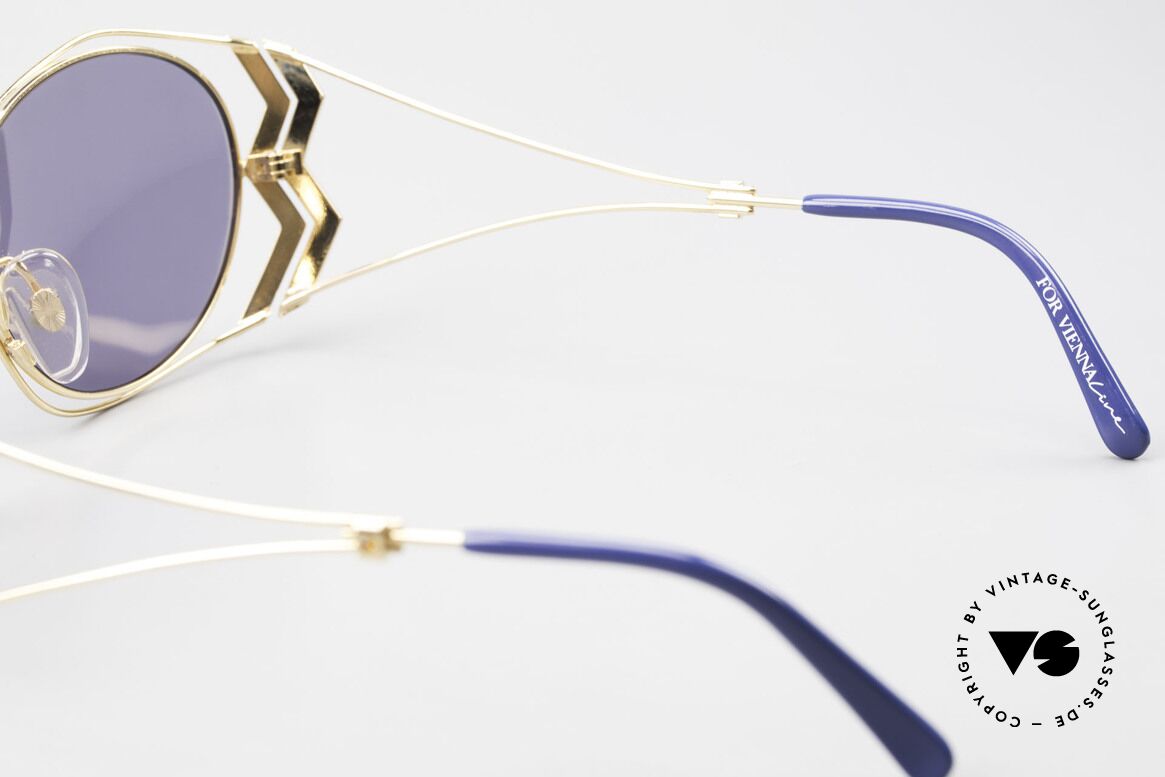 Paloma Picasso 3707 90er Sonnenbrille Vergoldet, Größe: medium, Passend für Damen