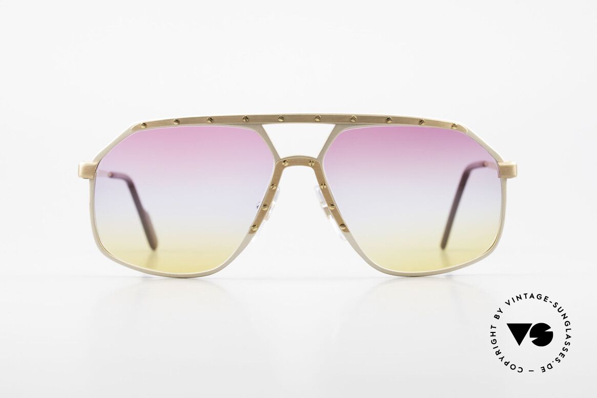 Alpina M6 80er Brillenklassiker Sunset, ein kostbares 80er ORIGINAL: Sammlersonnenbrille, Passend für Herren und Damen