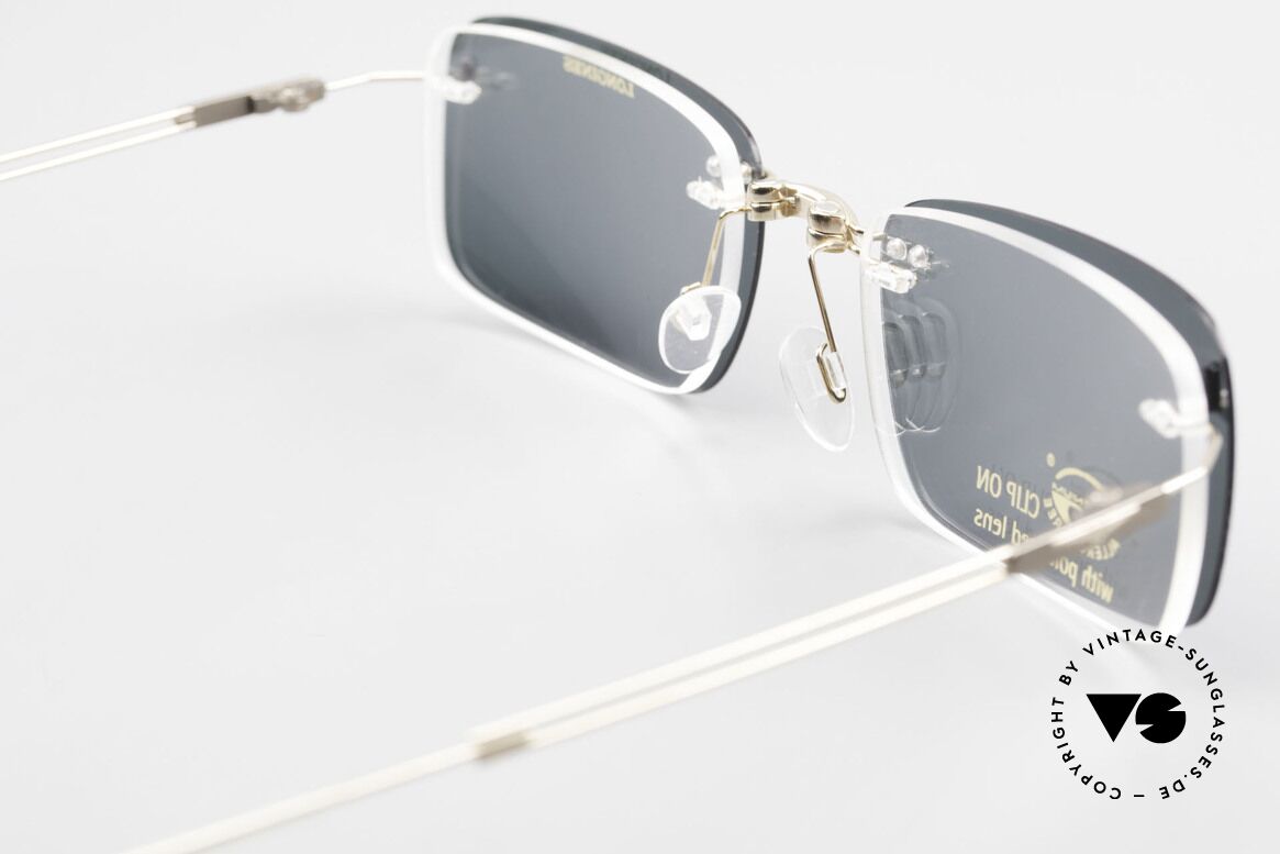Longines 4367 Polarisierende Brille Randlos, Größe: medium, Passend für Herren