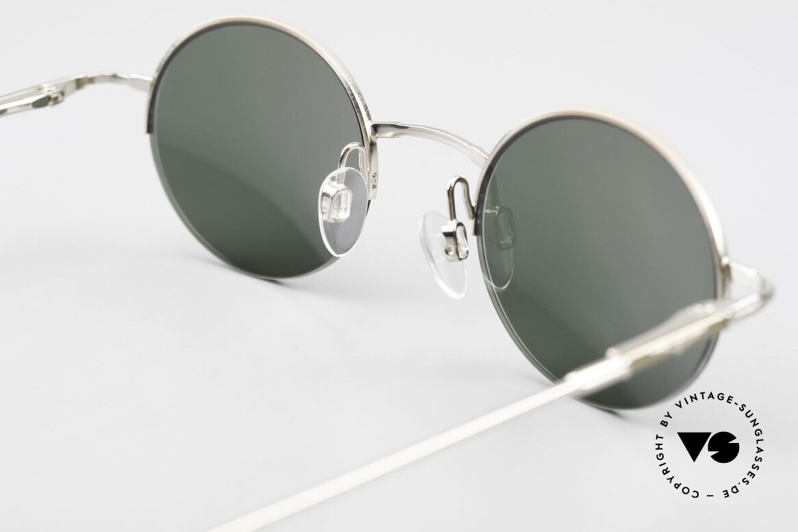 Longines 4363 Rund Ovale Sonnenbrille 90er, Größe: medium, Passend für Herren und Damen