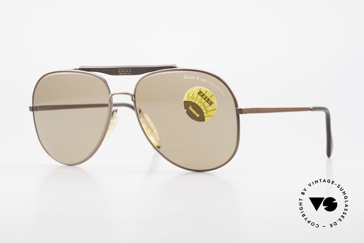 Zeiss 9337 Zurück in die Zukunft Brille, Zeiss Sonnenbrille Modell 9337 aus dem Jahre 1983, Passend für Herren
