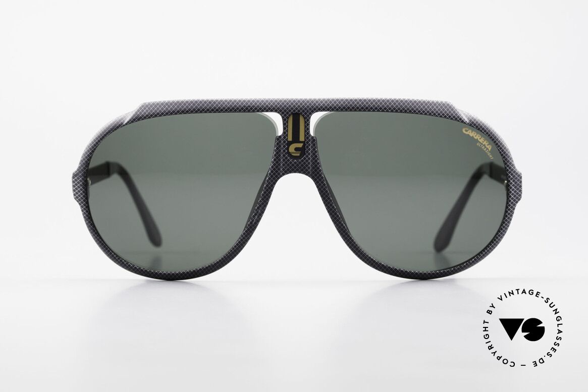 Carrera 5512 80er Kult Brille Miami Vice, legendäre Carrera vintage Sonnenbrille in Top-Qualität, Passend für Herren