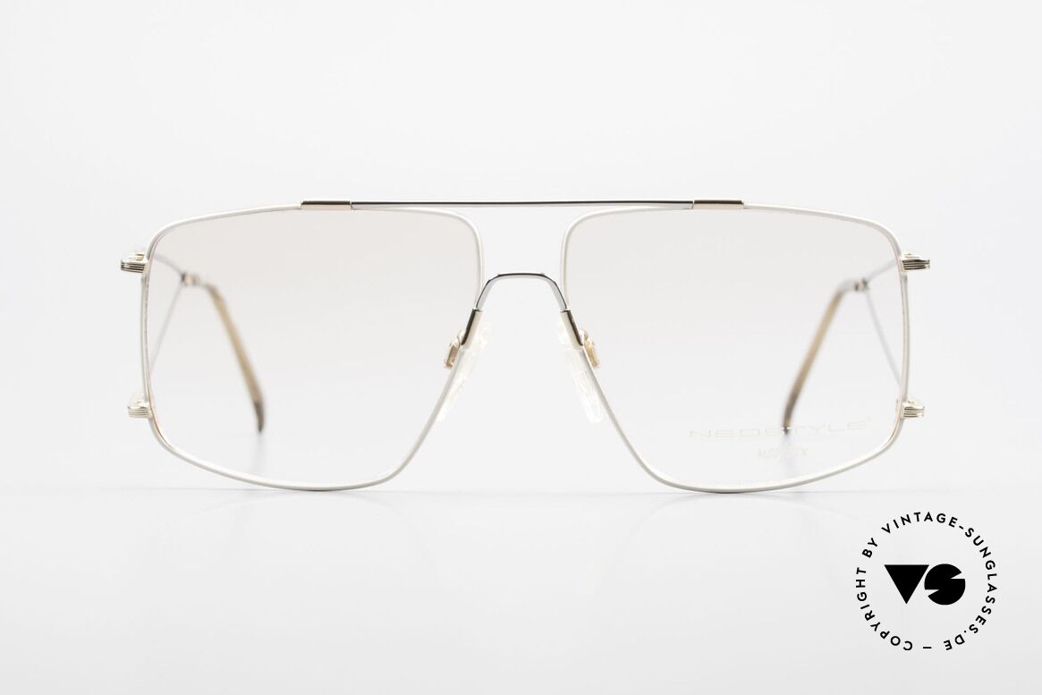 Neostyle Jet 40 Titanflex Vintage 90er Brille, sensationelle vintage NEOflex Brille von NEOSTYLE, Passend für Herren