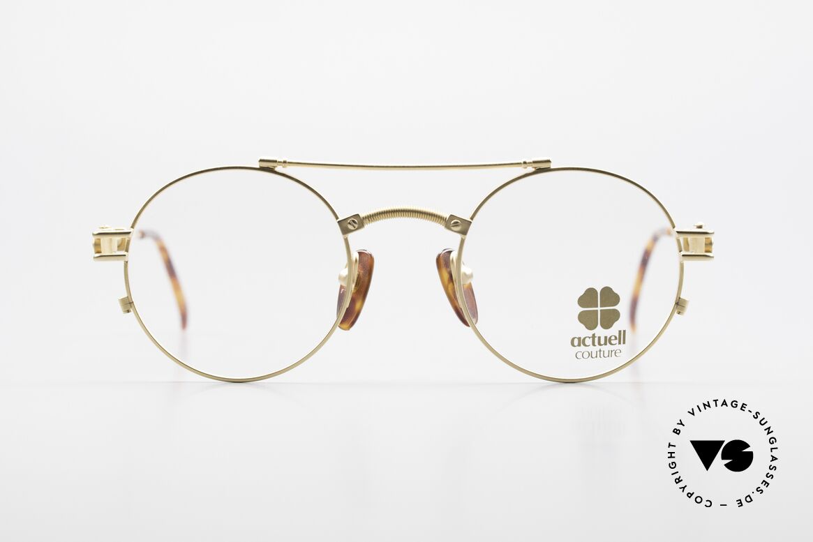 Actuell Couture 802 Runde 80er Brille Steampunk, runde Brille von Actuell Couture, Deutschland, Passend für Herren und Damen