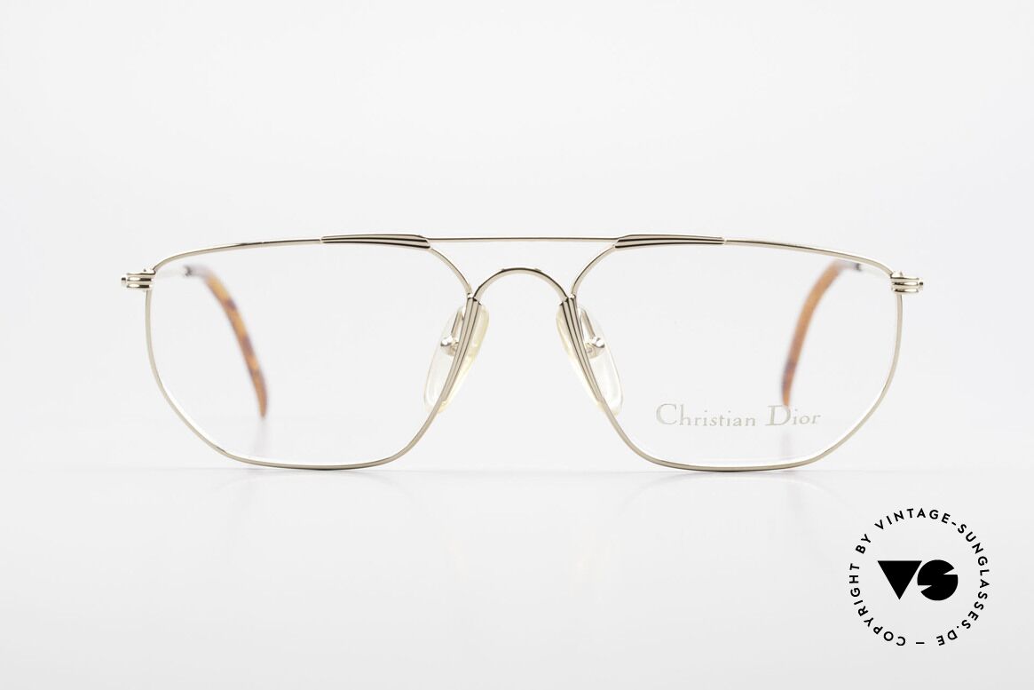 Christian Dior 2819 Echte 90er Herren Metallbrille, klassische 90er Gentlemen-Brille von Christian Dior, Passend für Herren