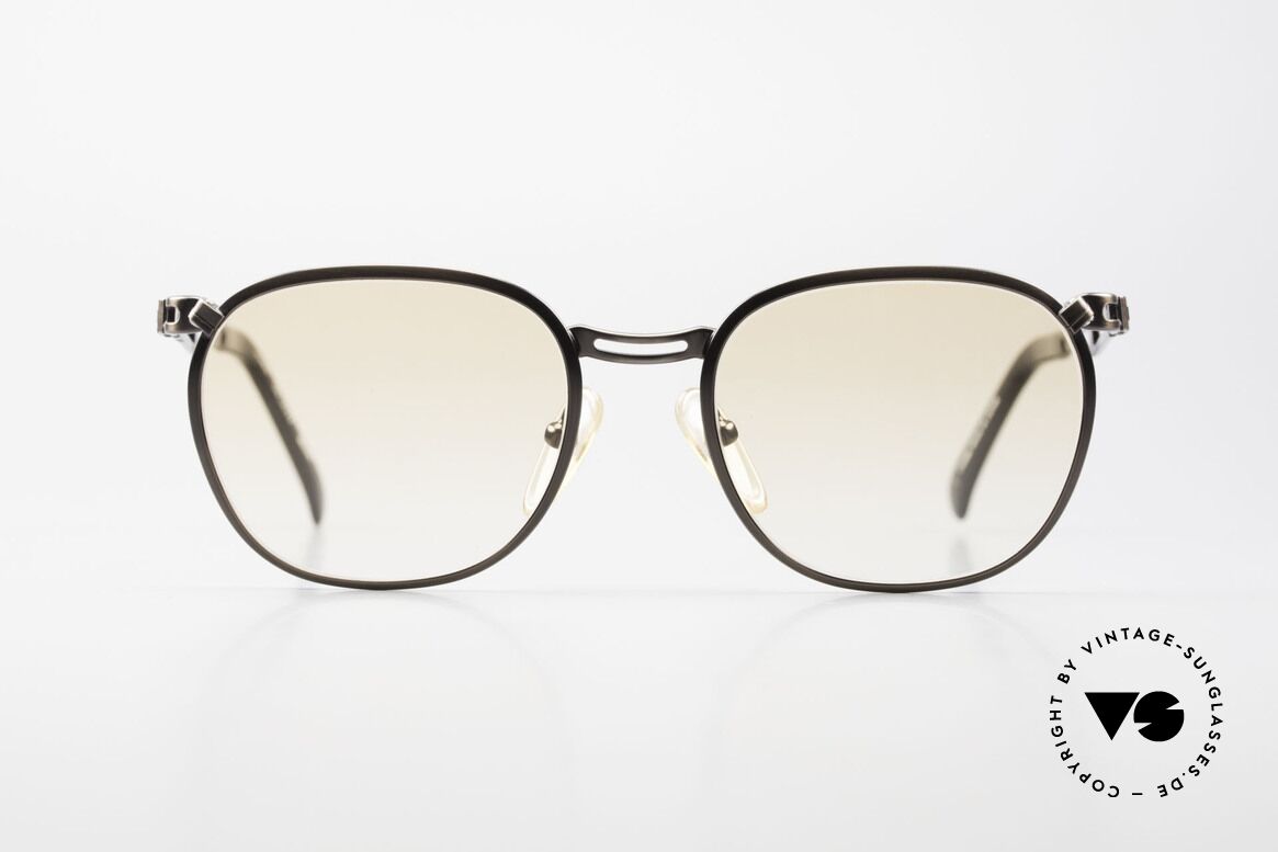 Jean Paul Gaultier 56-2177 Orange Gläser für den Abend, 90er Jahre Jean Paul GAULTIER Designersonnenbrille, Passend für Herren und Damen