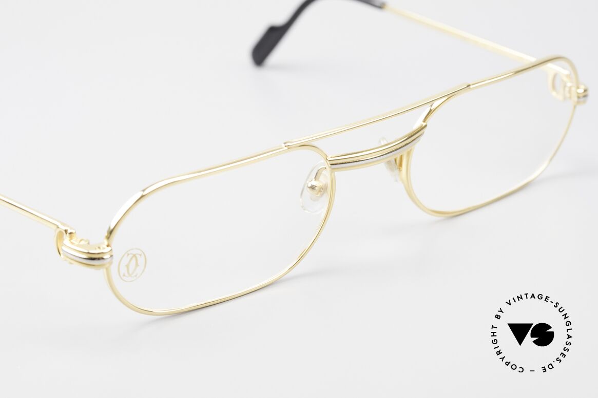 Cartier MUST LC Rose - S Limitierte Rosé Gold Brille, ungetragen mit OVP (in diesem Zustand sehr selten), Passend für Herren und Damen