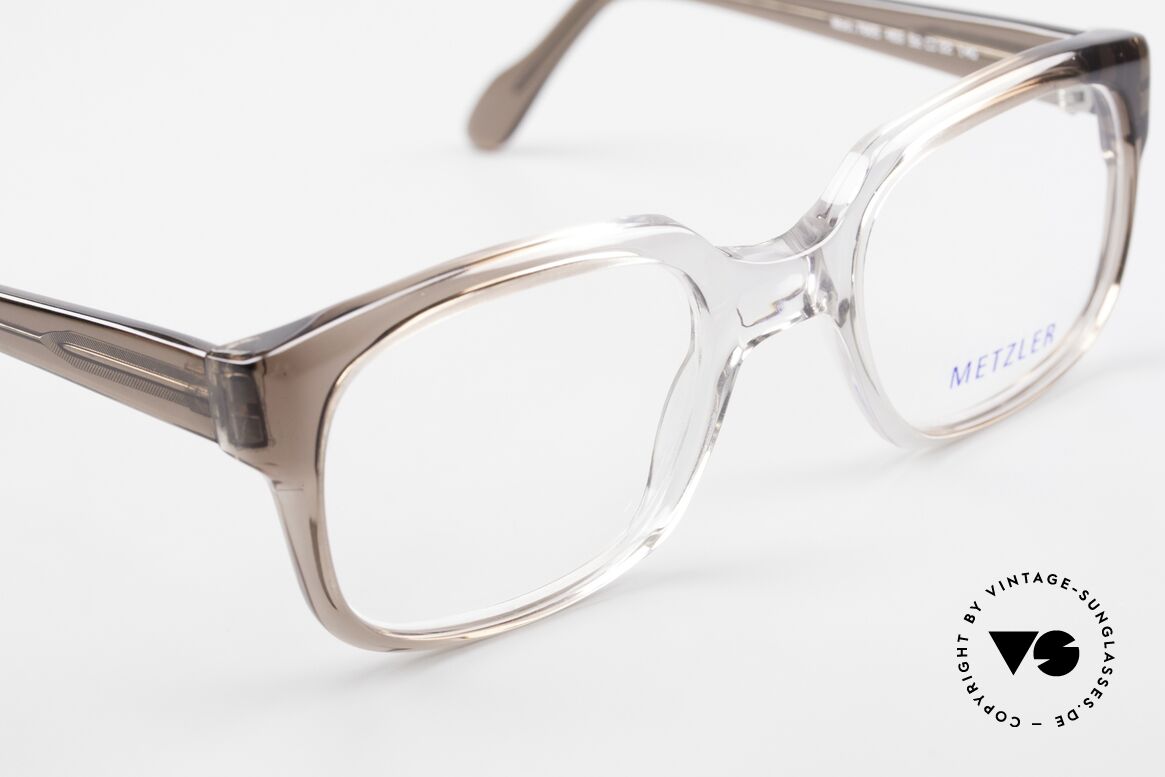 Metzler 7665 Small 80er Jahre Old School Brille, KEINE Retrobrille; ein 'Made in Germany' Original, Passend für Herren