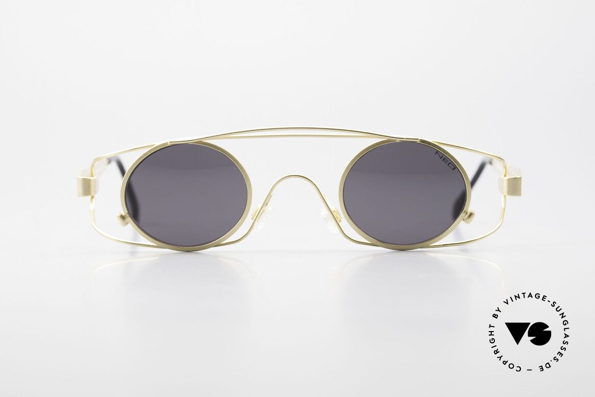 Neostyle Holiday 975 Crazy 90er Brille Steampunk, einzigartige vintage 90er Sonnenbrille von Neostyle, Passend für Herren und Damen