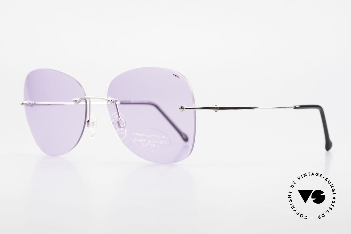 Neostyle Holiday 2051 Randlose Sonnenbrille Damen, oversized Sonnenbrille = zauberhaftes Modeaccessoire, Passend für Damen