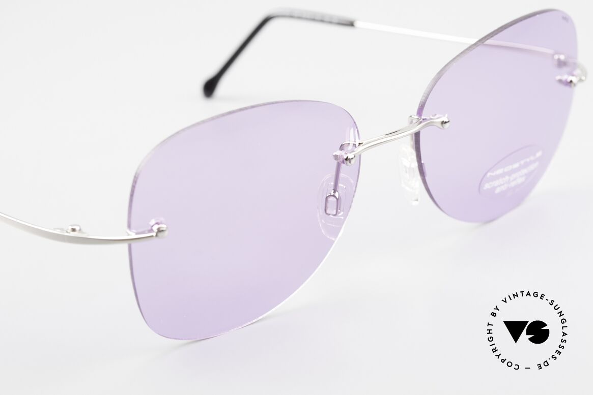 Neostyle Holiday 2051 Randlose Sonnenbrille Damen, ungetragen (wie alle unsere vintage Neostyle Brillen), Passend für Damen