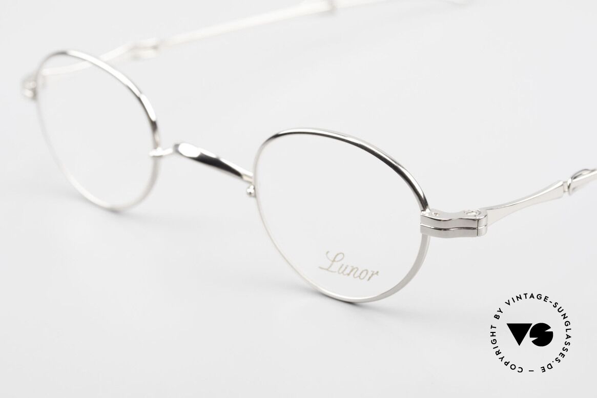 Lunor I 03 Telescopic Brille Mit Schiebebügel PP, ausziehbare Brillenbügel (= teleskopartige Bügel), Passend für Herren und Damen