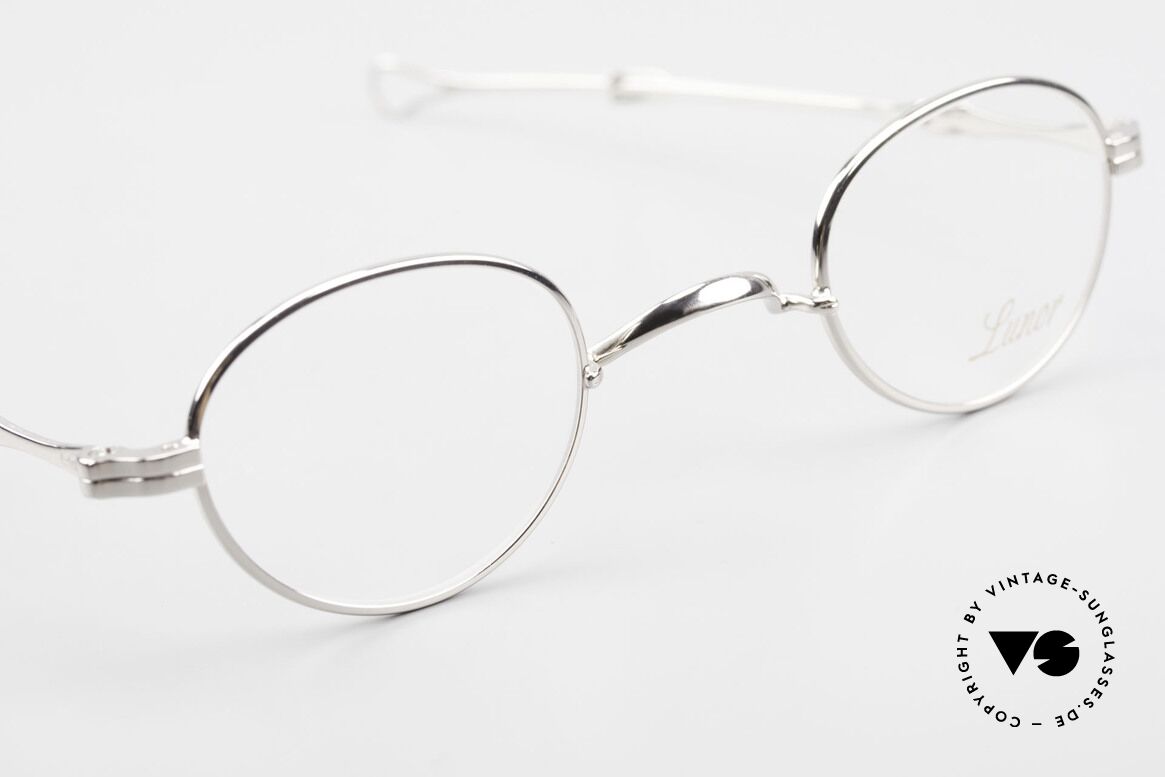 Lunor I 03 Telescopic Brille Mit Schiebebügel PP, altes, ungetragenes LUNOR Original von circa 1999, Passend für Herren und Damen