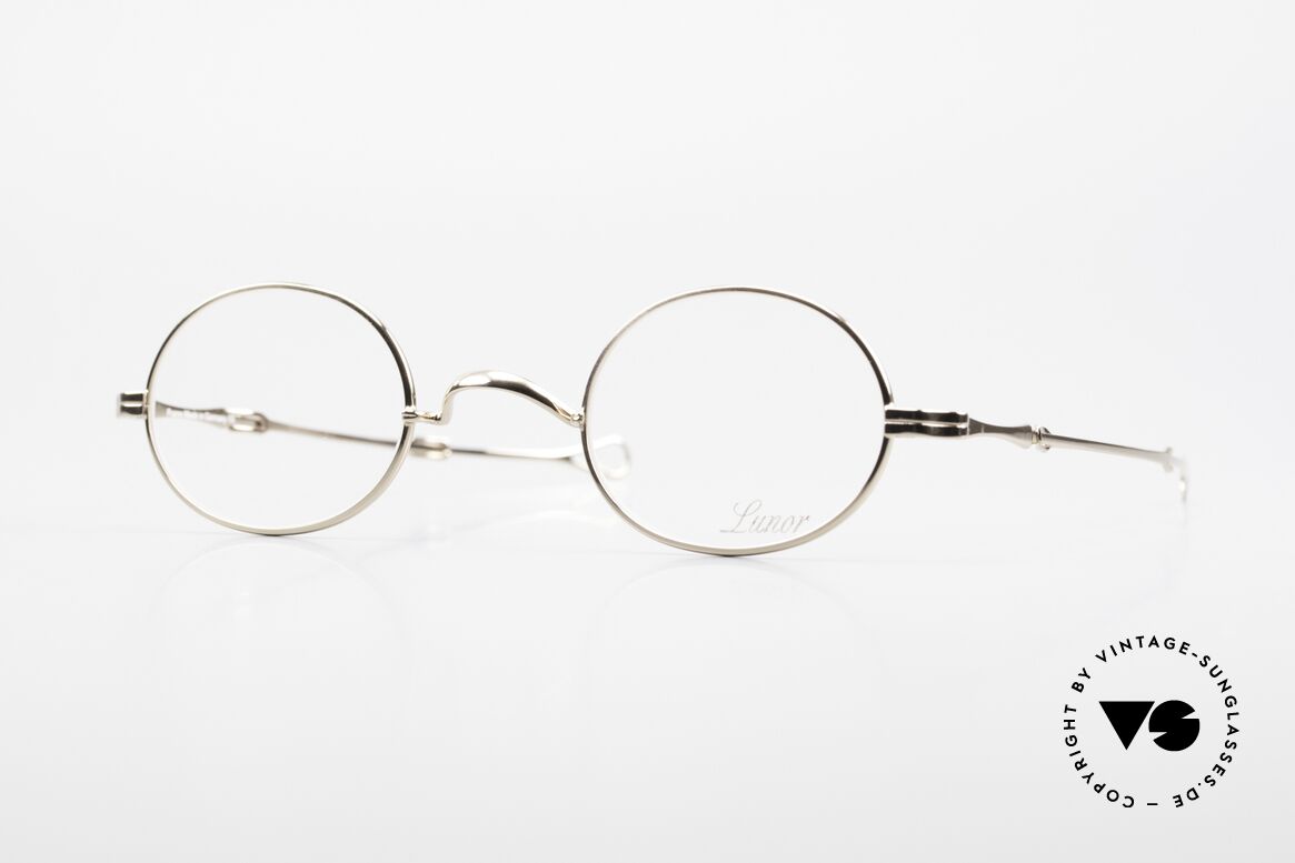 Lunor I 10 Telescopic Unisex Brille Oval Teleskop, Teleskopbrille von Lunor, absoluter Brillenklassiker, Passend für Herren und Damen