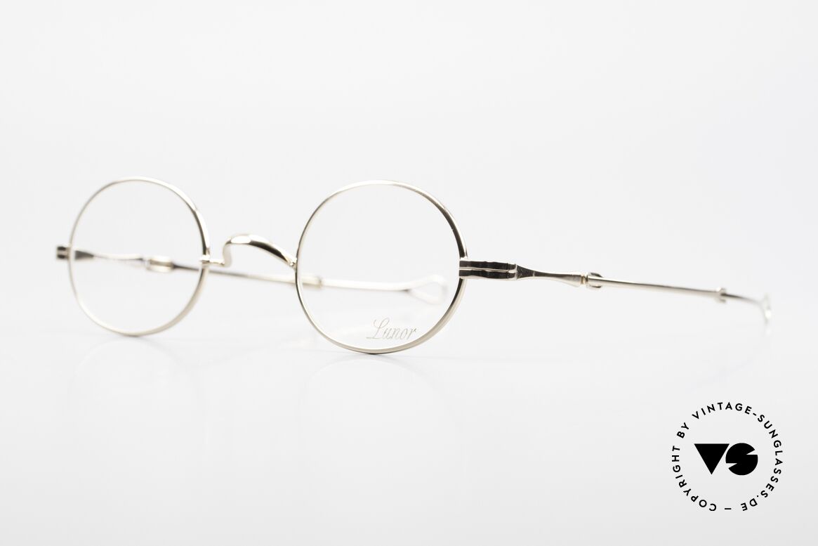 Lunor I 10 Telescopic Unisex Brille Oval Teleskop, Brillendesign in Anlehnung an frühere Jahrhunderte, Passend für Herren und Damen