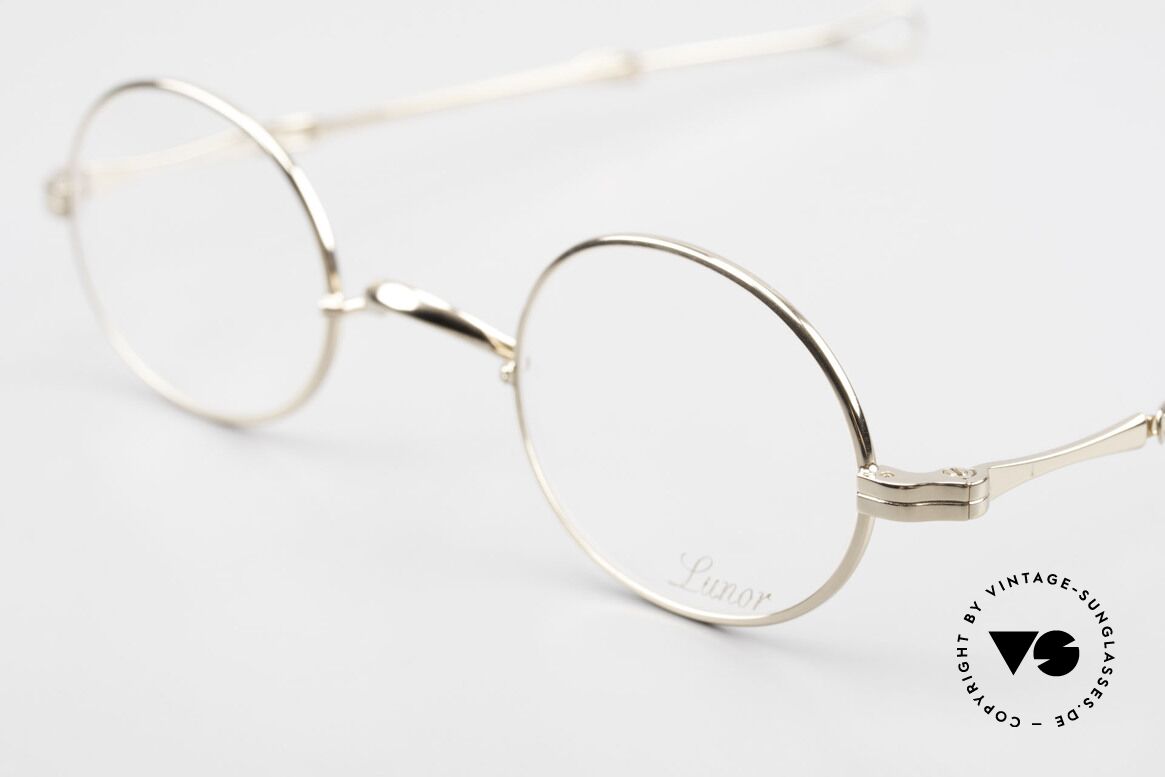 Lunor I 10 Telescopic Unisex Brille Oval Teleskop, ausziehbare Brillenbügel (= teleskopartige Bügel), Passend für Herren und Damen