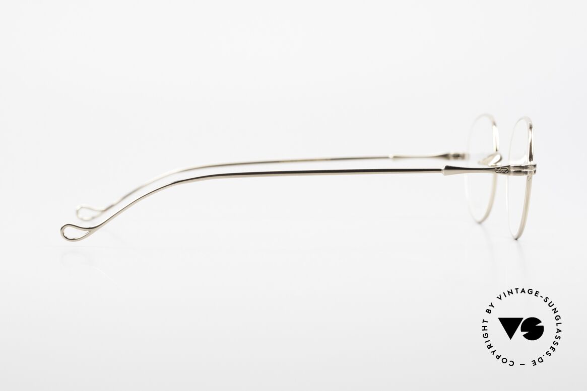 Lunor II 22 Vintage Brille Vergoldet Panto, Größe: medium, Passend für Herren und Damen