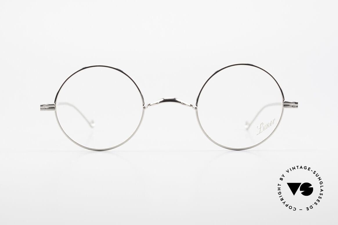 Lunor II 23 Runde Lunor Brille Limited, runde Lunor Brille aus der alten "LUNOR II" Serie, Passend für Herren und Damen