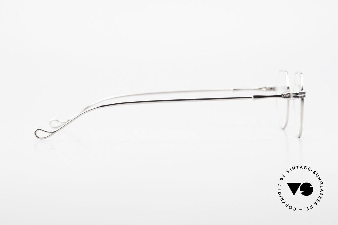Lunor II 18 Eckige Pantobrille Metall 90er, Größe: extra small, Passend für Herren und Damen