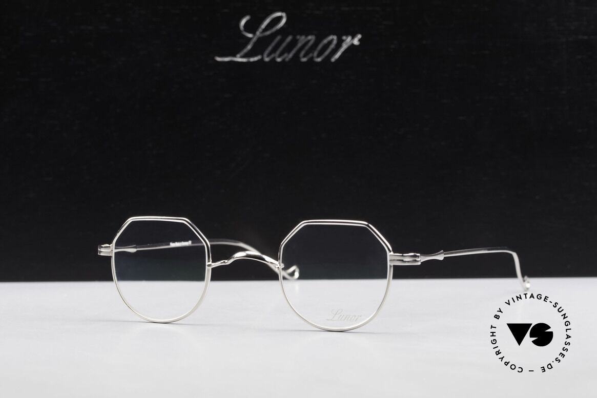 Lunor II 18 Jeremy Irons Brille Stirb Langsam, Größe: extra small, Passend für Herren und Damen