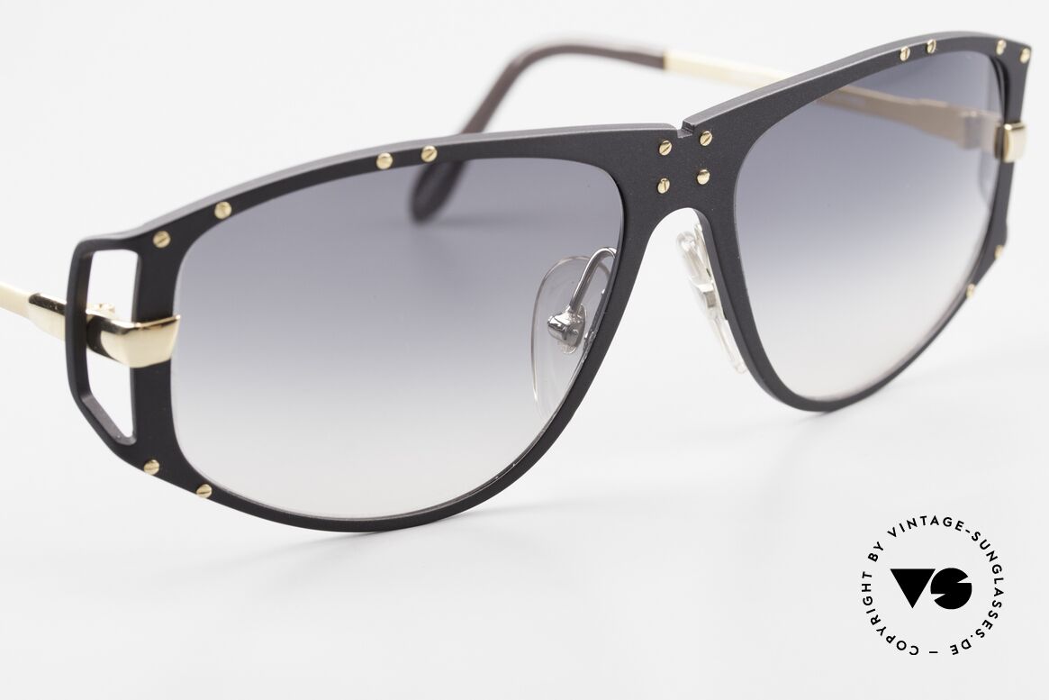 Alpina A51 Seltene 90er XL Sonnenbrille, ungetragen in TOP-Qualität (24kt vergoldetes Metall), Passend für Herren und Damen