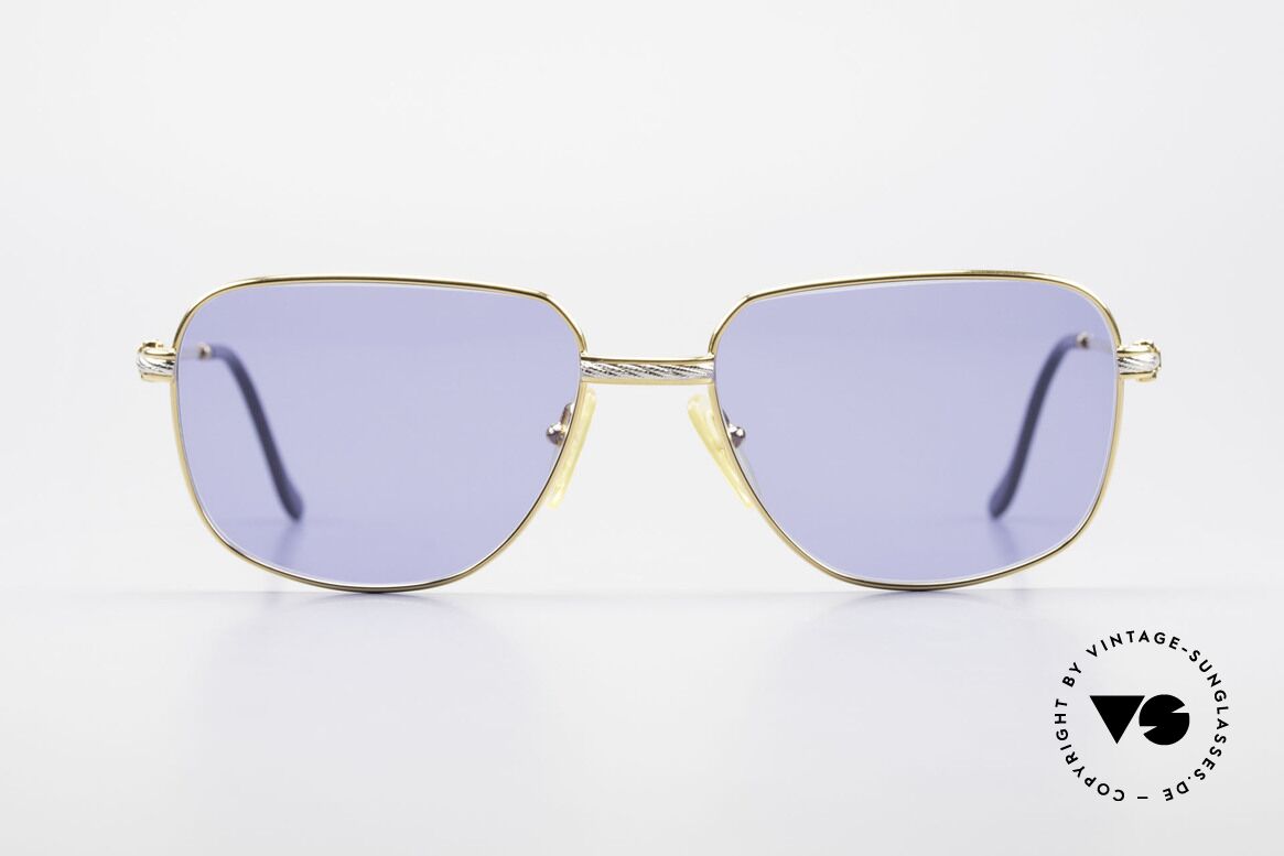 Fred Zephir - L Luxus Segler Sonnenbrille 80er, marines Design (charakteristisch Fred) in Top-Qualität, Passend für Herren