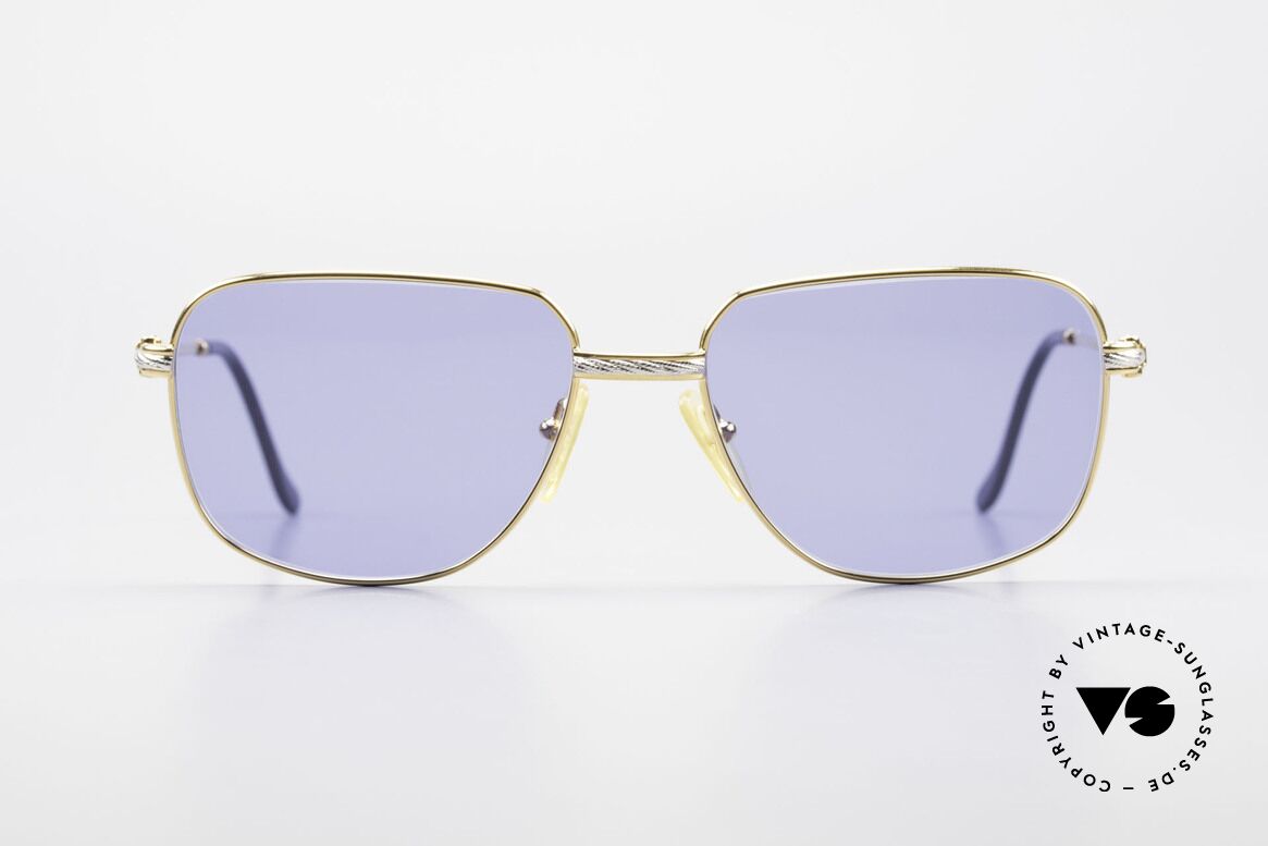 Fred Zephir - L Luxus Segler Sonnenbrille 80er, marines Design (charakteristisch Fred) in Top-Qualität, Passend für Herren