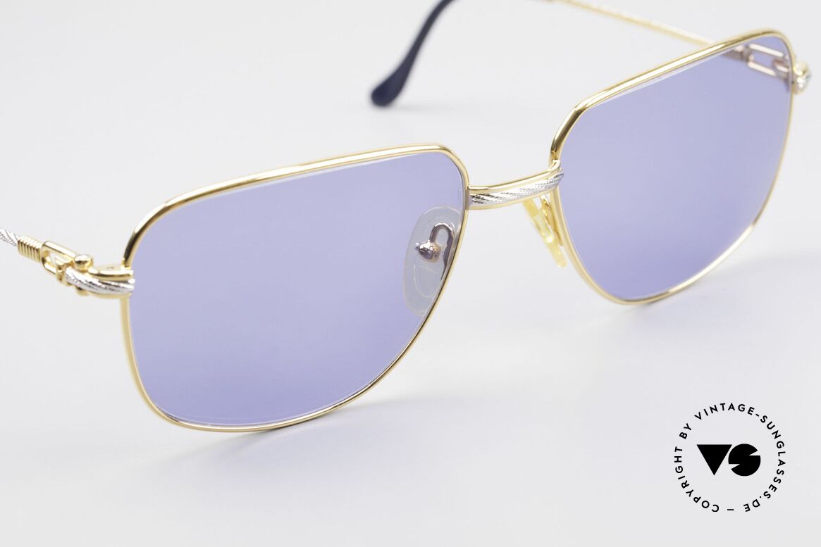 Fred Zephir - L Luxus Segler Sonnenbrille 80er, ungetragenes Exemplar + orig. Fred Etui & Verpackung, Passend für Herren
