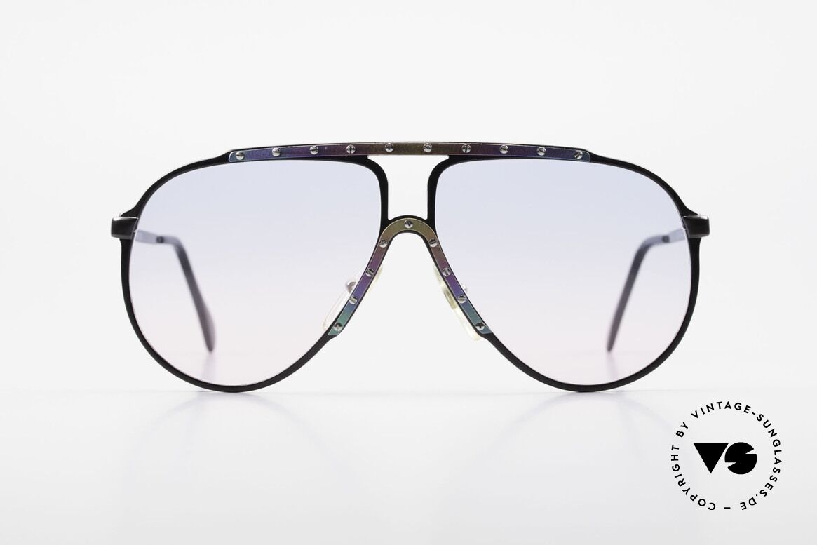 Alpina M1 Limited Titanium Edition 80er, absolute Kult-Brille und begehrte Sammlerbrille, Passend für Herren und Damen