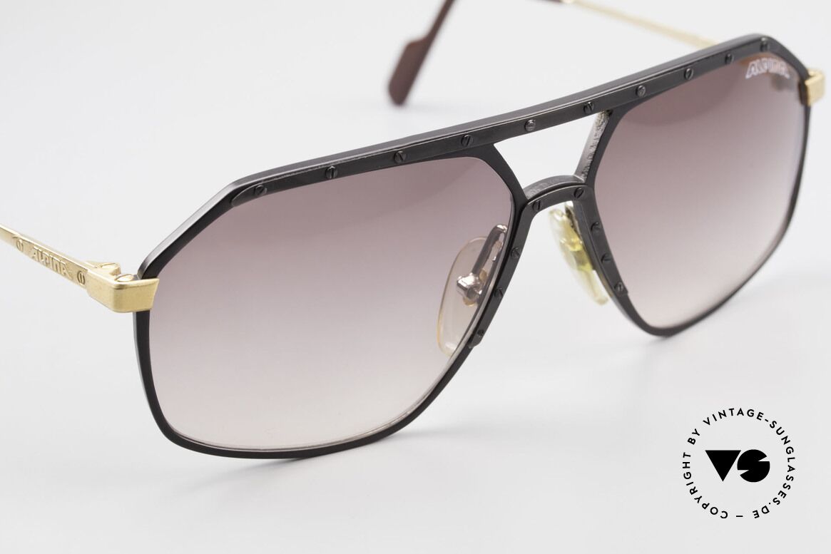 Alpina M6 Rare 80er Vintage Sonnenbrille, ungetragen (Lieferung in einem Etui von BVLGARI), Passend für Herren und Damen