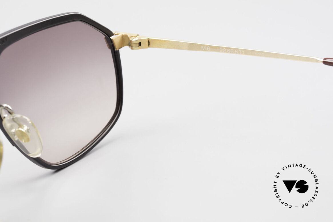 Alpina M6 Rare 80er Vintage Sonnenbrille, Größe: medium, Passend für Herren und Damen