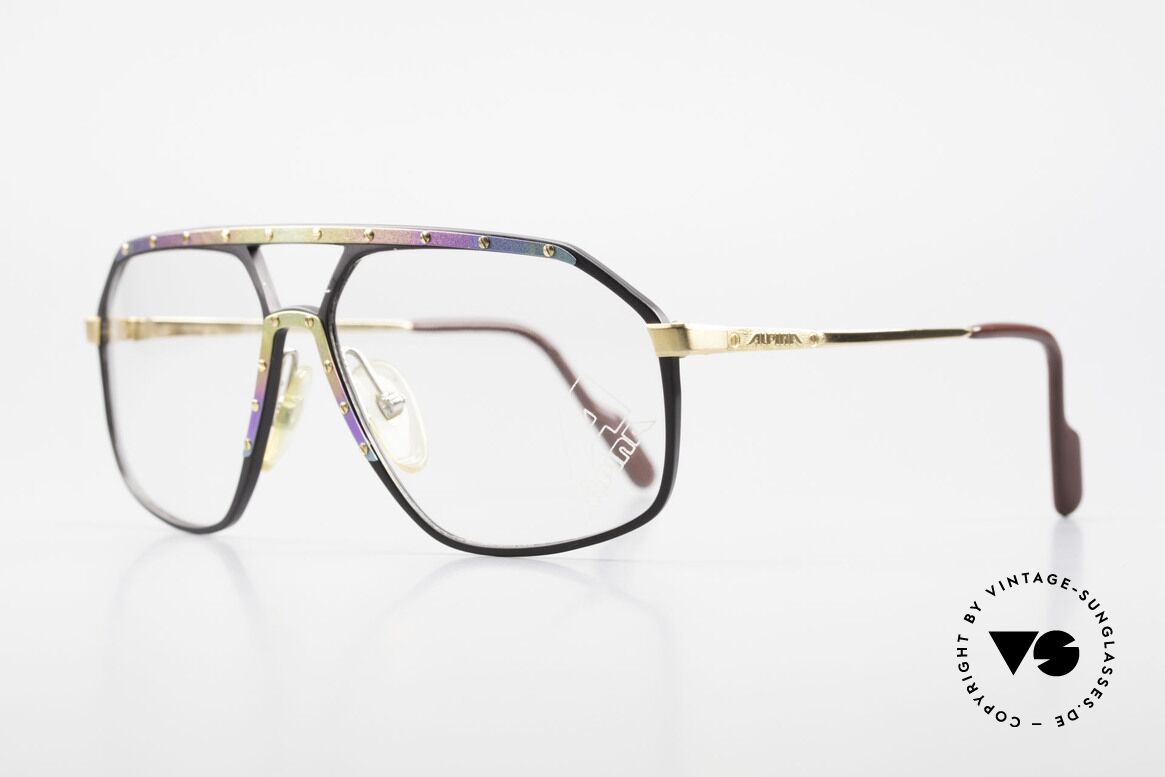 Alpina M6 Limited Titanium Edition 80er, West Germany Brille; von 1987 bis 1991 produziert, Passend für Herren und Damen