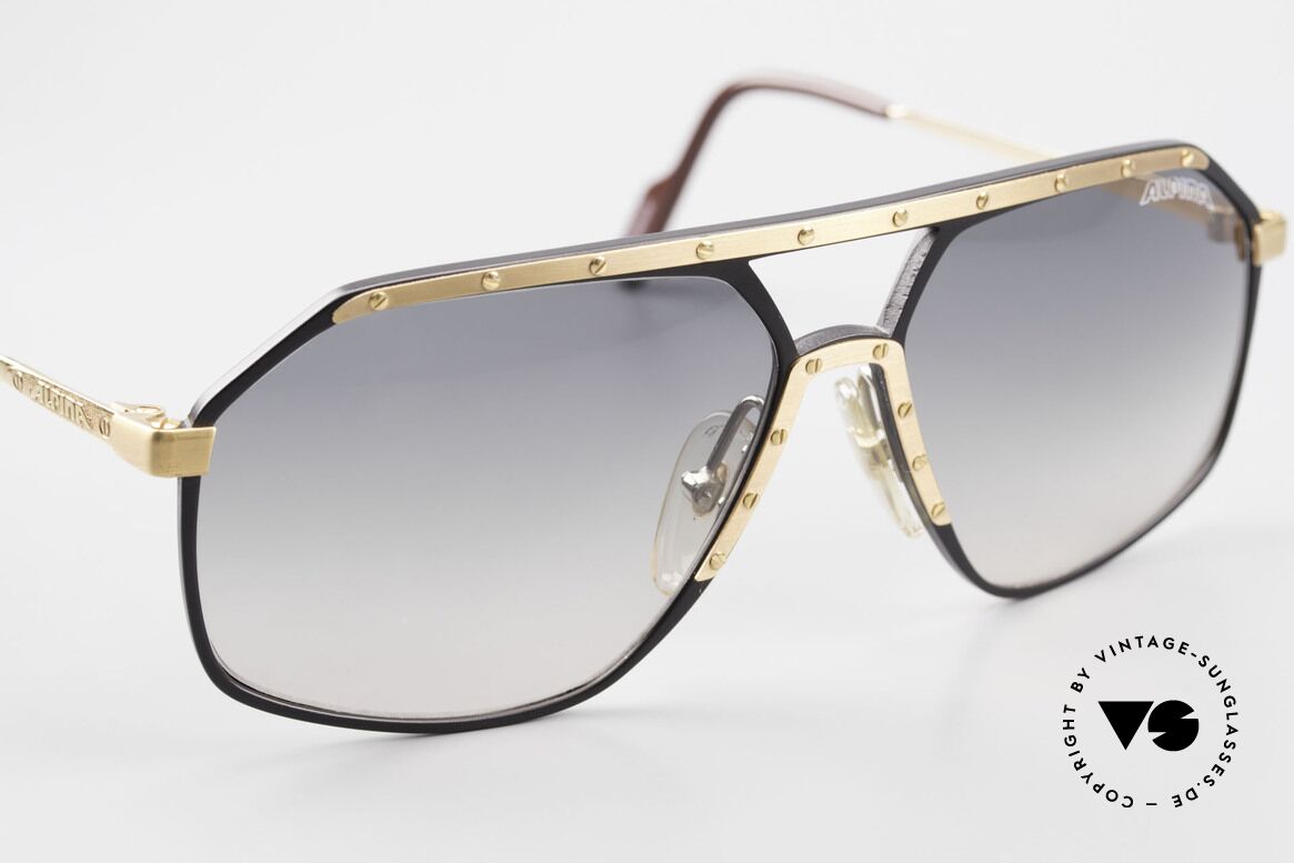 Alpina M6 True Vintage Sonnenbrille 80er, ungetragen (Lieferung in einem Etui von BVLGARI), Passend für Herren und Damen