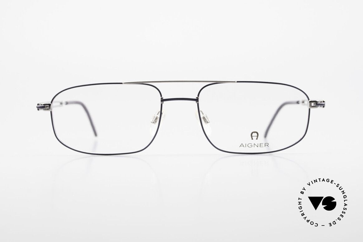 Aigner EA9111 90er Herrenfassung Metall, Metall-Herrenbrille von Aigner, 9111 in Gr. 56/18, 140, Passend für Herren
