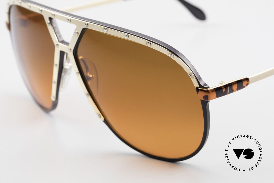 Alpina M1 80er Brille Customized Edition, Stevie Wonder machte das Alpina Modell berühmt, Passend für Herren
