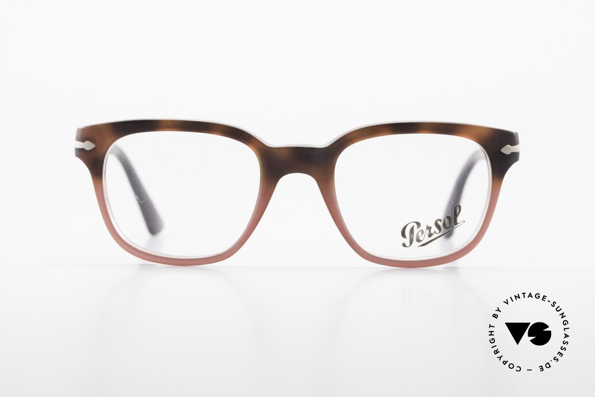 Persol 3093 Unisex Fassung Klassiker Brille, Persol Brille, Modell 3093 in SMALL Größe 48-20, Passend für Herren und Damen