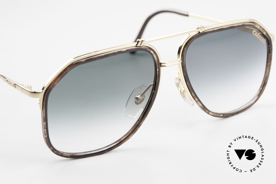 Carrera 5370 Vintage Sonnenbrille Klassisch, KEINE Retrobrille, sondern ein elegantes 90er Original, Passend für Herren